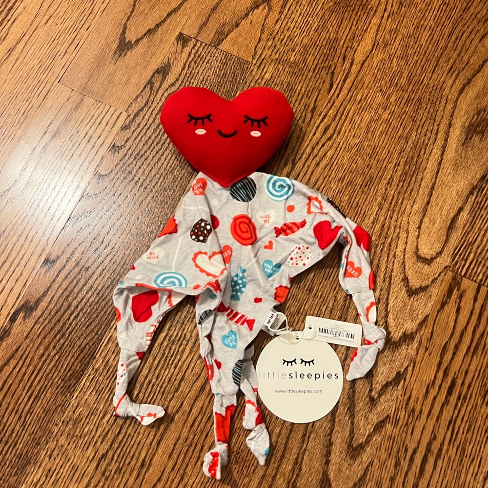 Little Sleepies Sleepyhead Lovey Valentine Heart - Picture 2 of 2
